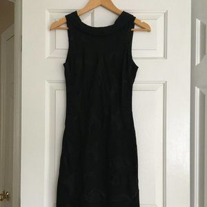 Tocca, embroidered black dress